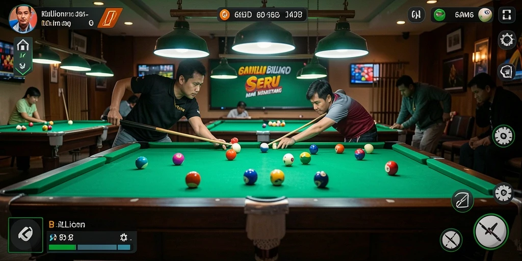 Antarmuka permainan 66D yang modern dan menarik.