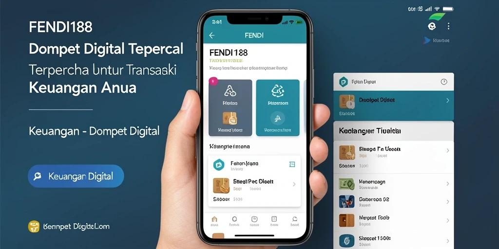 Antarmuka FENDI188 yang sederhana dan mudah digunakan untuk transaksi digital.