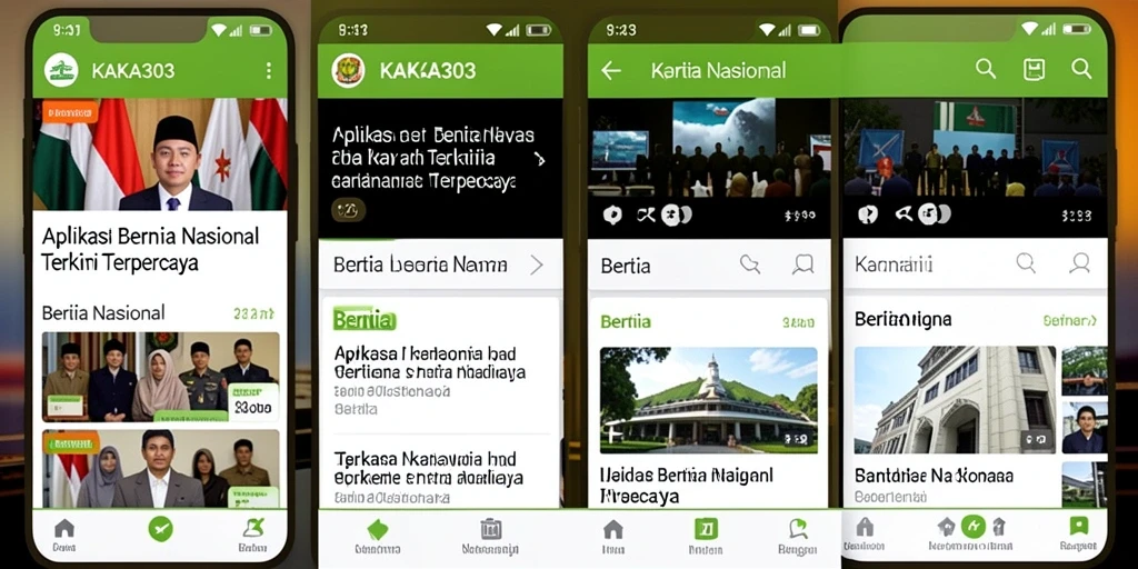 Antarmuka modern KAKA303 dengan berita terkini.