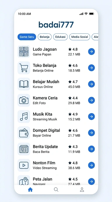 Aplikasi Populer & Kanal Uji di Badai777 — Temukan Pilihan Terbaik